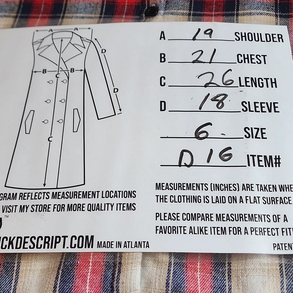 Sz 6 Zaful NWOT lined button down hoodie.     D16